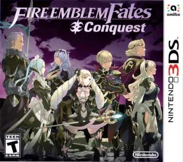 Fire Emblem Fates - Conquest (USA) box cover front
